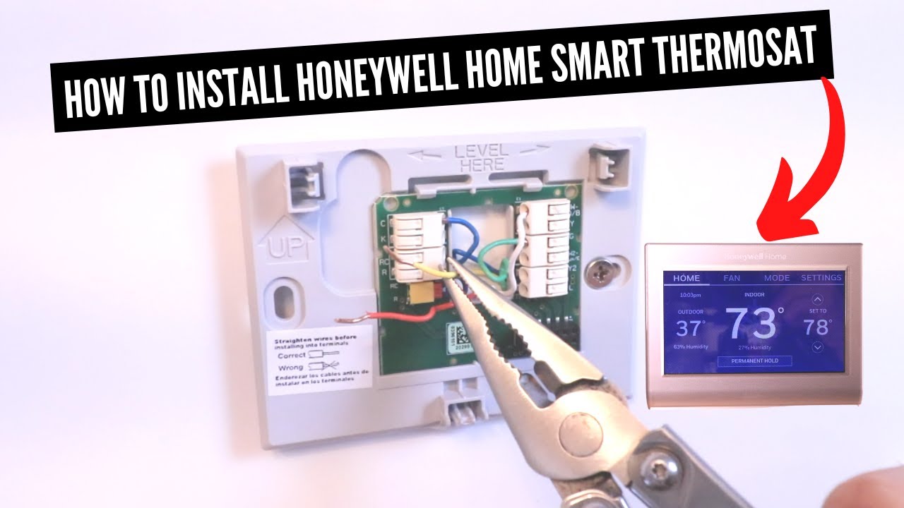 Honeywell Wi-Fi Color Touchscreen Programmable Thermostat