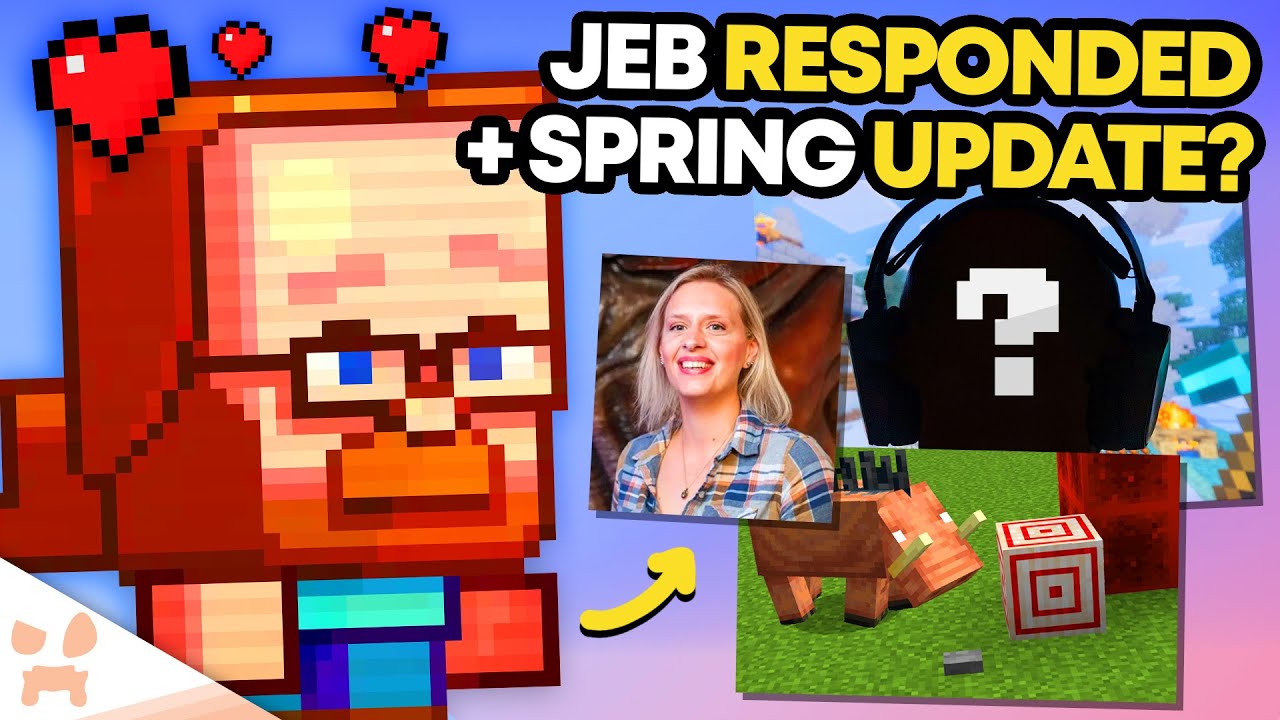 Jeb Minecraft Player JEB RESPONDS TO MINECRAFT'S NEW VANILLA BOSS + 26.1 UPDATE CLUES ...