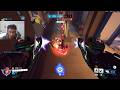 THIS IS HOW THE FASTEST TRACER IN OW LOOKS LIKE - Sugarfree -TRACER GAMEPLAY SEASON 2