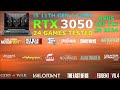 Asus tuf gaming f15  i5 11th gen rtx 3050  test in 24 games in 2024