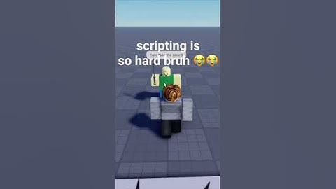 scripting is so hard bruh #roblox #robloxstudio #robloxshorts #script #robloxmeme