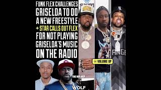 Funk Flex challenges Griselda to drop a freestyle on his show
