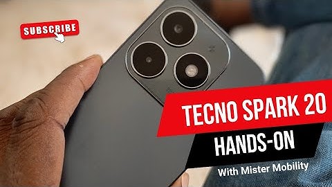 TECNO Spark 20 Hands-on Review: the iPhone 15 Pro lookalike