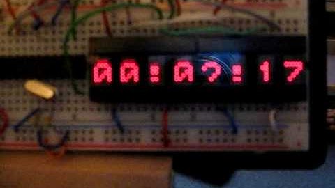 Osram SCF5740 Led Display Test PIC