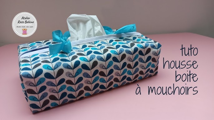 Sew a family handkerchief box case 