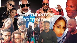 VOICI KOFFI OLOMIDE ET TOUS SES ENFANTS DIDI STONE, ARISTOTE, ELVIS, ANTOINE BANABO, ROCKY #OLOMIDE