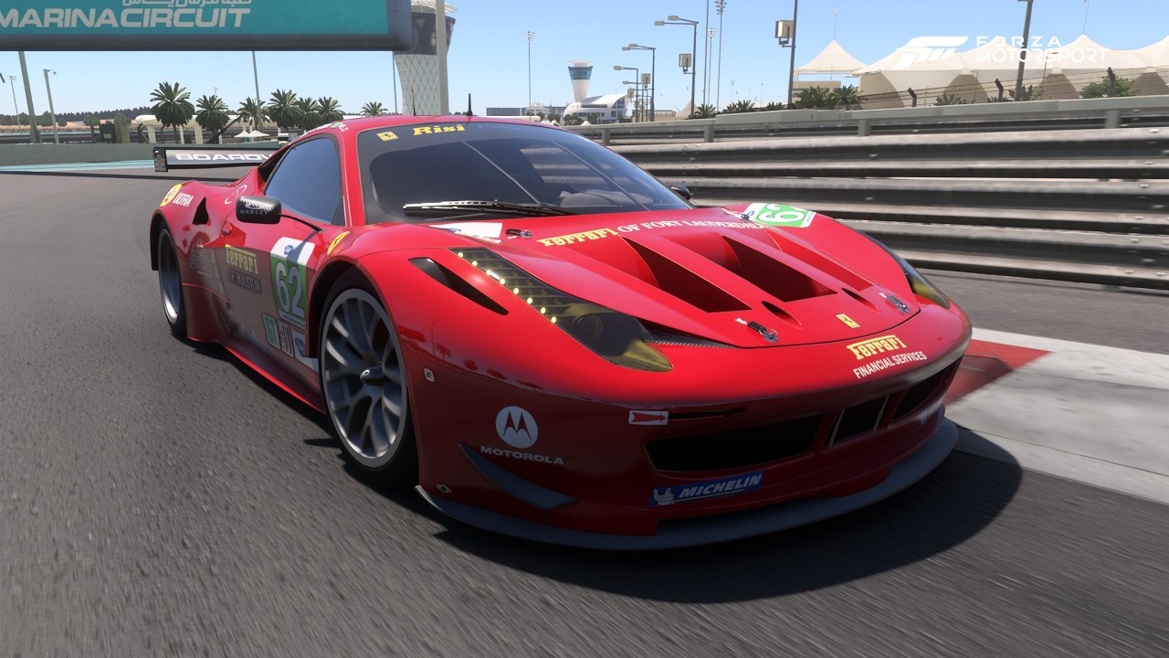 2011 Ferrari #62 Risi Competizione 458 Italia GTC in single player \ Forza Motorsport
