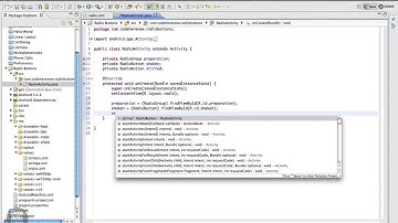 Radio Buttons android tutorial
