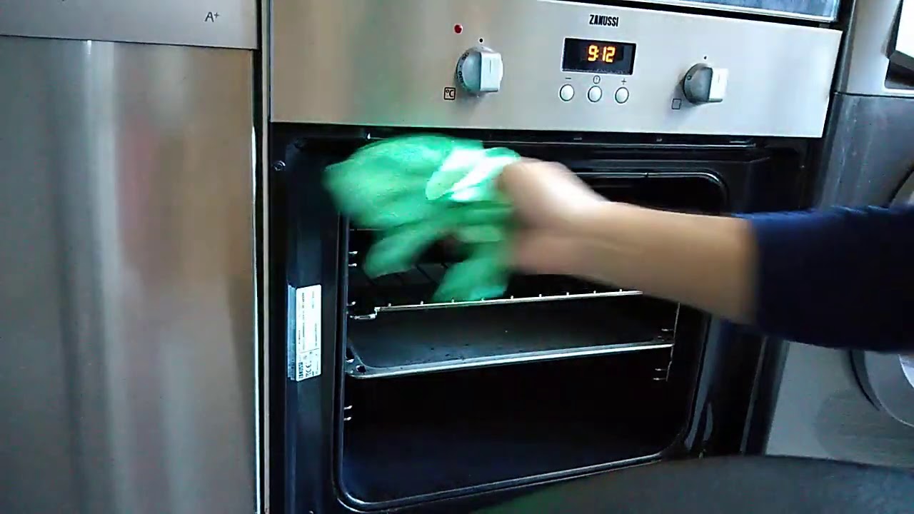 como cambiar la junta o goma de la puerta del horno tutorial - YouTube