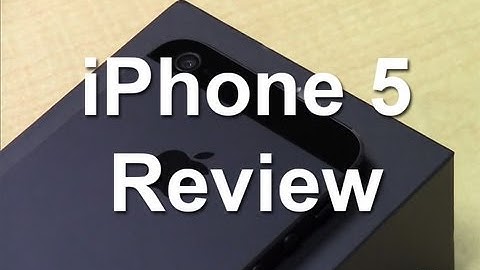 Apple iPhone 5 Review