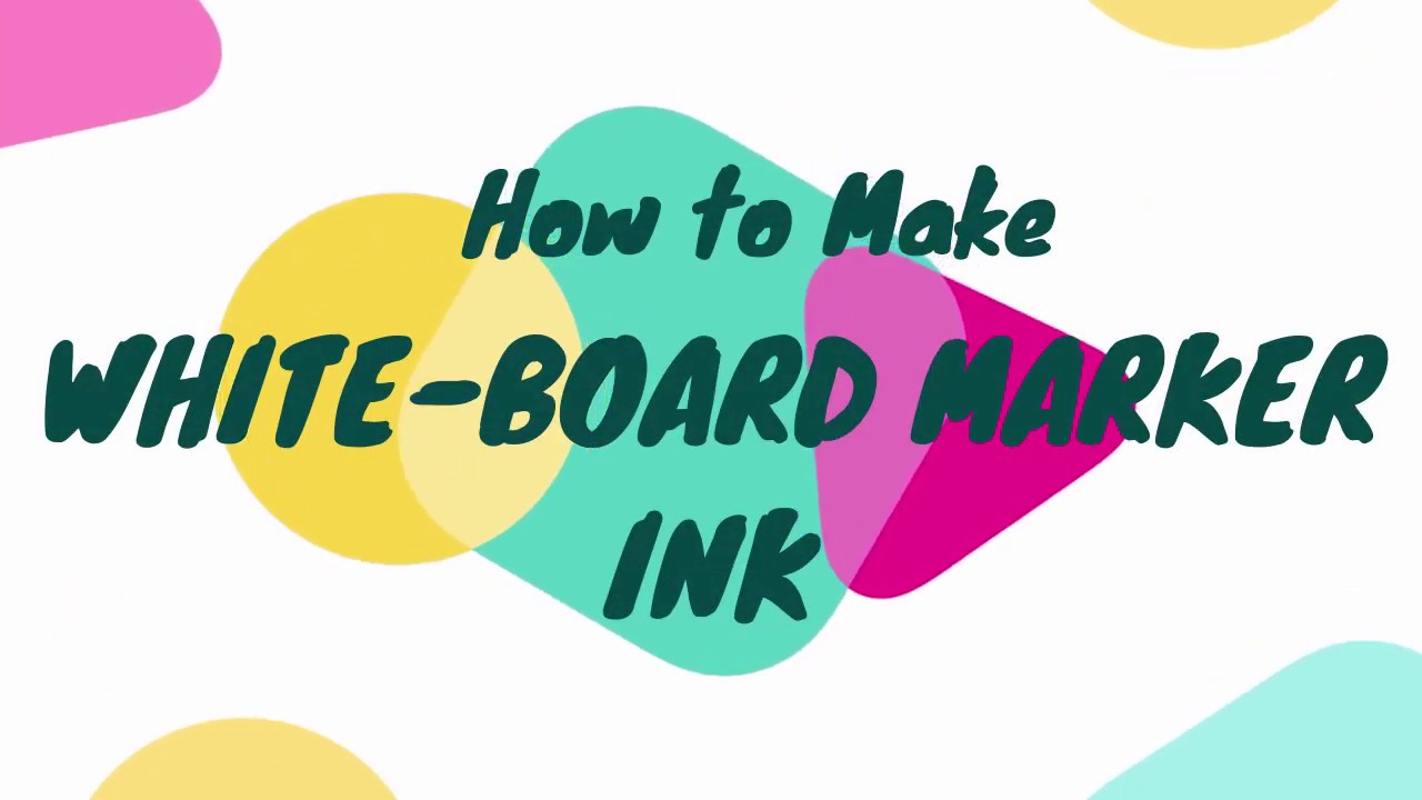 HOW TO MAKE WHITEBOARD MARKER INK AT HOME HINDI YouTube HOW TO MAKE WHITEBOARD MARKER INK AT HOME HINDI YouTube