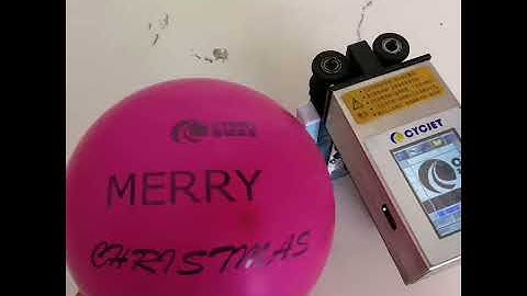 CYCJET ALT360 BALLOON HAND JET PRINTER/DIY Manul Coding Machine/Hand Stamp  Inkjet Printer