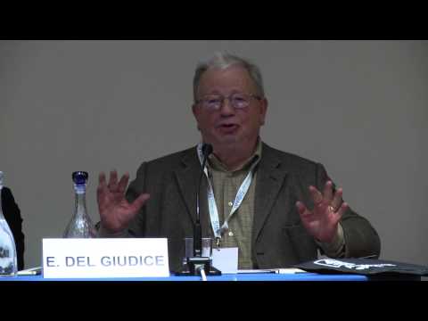 Memorie nell'acqua? Emilio Del Giudice, già ricercatore INFN, Milano