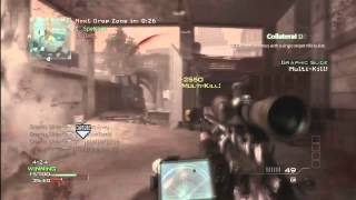 INSANE QUAD COLLATERAL ON MW3!!!