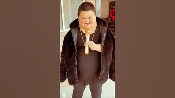 ❤️Down Syndrome Brother Singing a Song🎶 #shorts #downsyndromeawareness