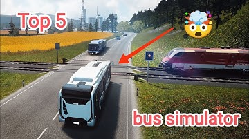 top 5 High graphics bus simulator games for Android /realistic graphics / #gaming #viral #viralvideo