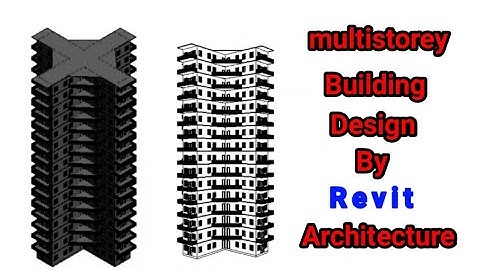 Multistorey building for Revit Architecture design