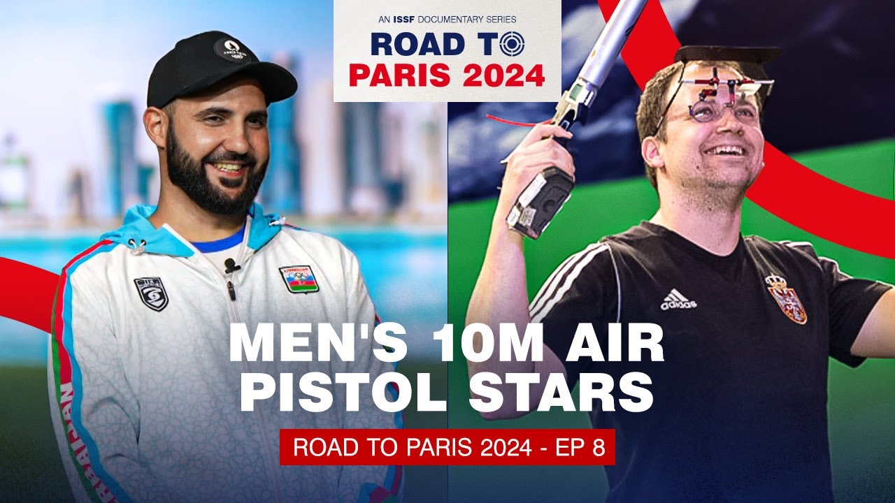 Olympic Shooting: Men's 10m Air Pistol Stars | Road To Paris 2024 - YouTube
