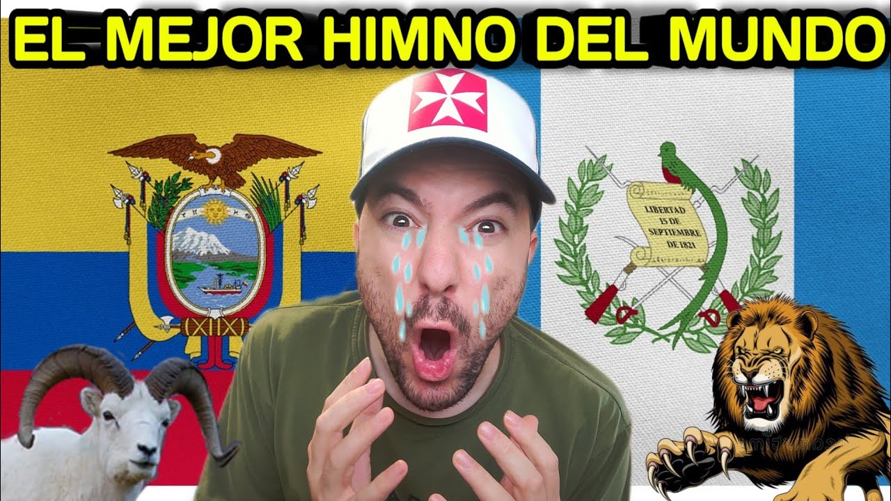 ESPAÑOL REACCIONA A LOS INCREIBLES HIMNOS DE GUATEMALA VS ECUADOR *MAGICOS*