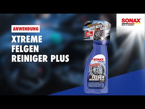 Anwendung SONAX XTREME FelgenReiniger PLUS