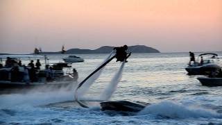 JetLev - Water JetPack - SUNSET - Cafe del Mar - Mambo - Savanna at San Antonio Ibiza Spain