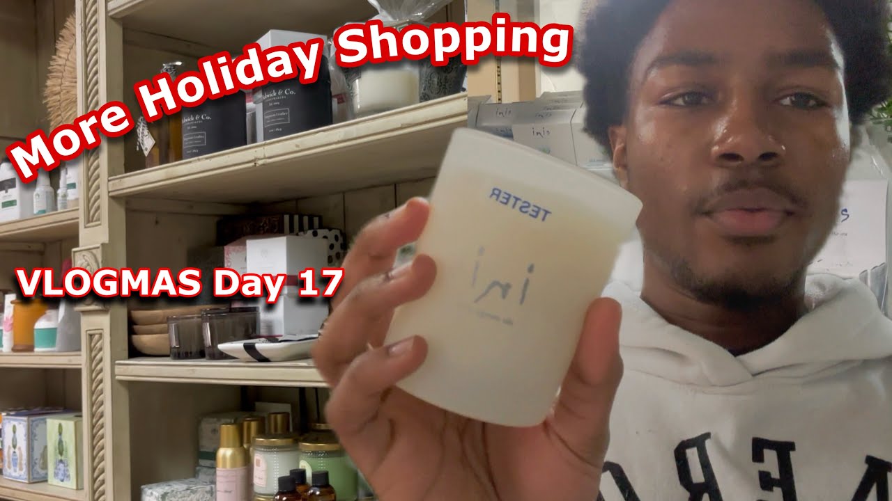 More Holiday Shopping I Hot Chocolate Talk I VLOGMAS DAY 17