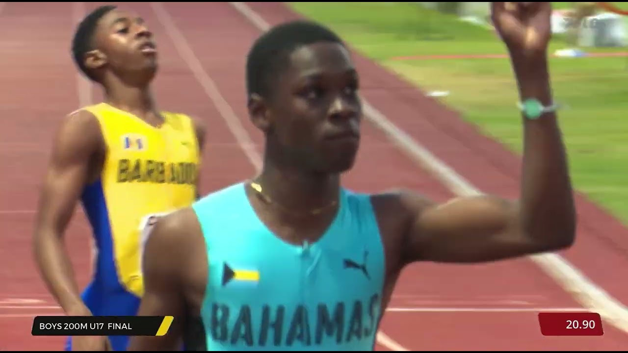 ⁣CARIFTA GAMES GRENADA 2026 | BOYS 200M U17 FINAL | DAY 3
