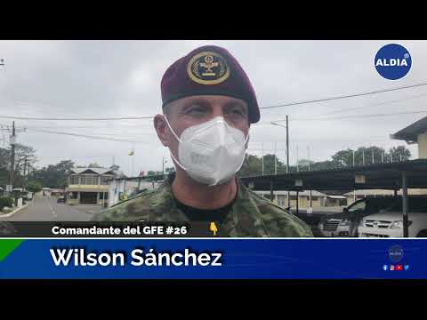 Comandante del GFE #26, Wilson Sánchez, habla sobre los controles en los alrededores de las cárceles