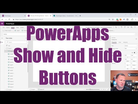 PowerApps Hide Button Based on User and other fun