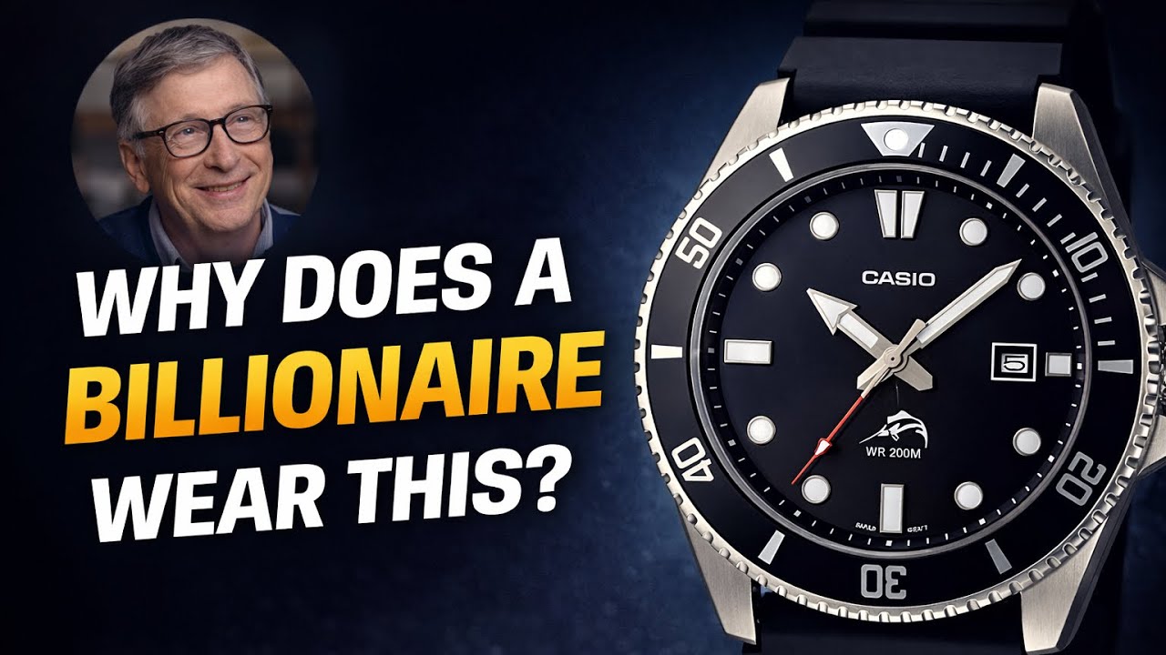 Bill Gates Wears This ₹5000 Casio Watch! Casio Duro MDV-106 Review # ...