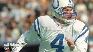 Jim Harbaugh: The Fieriest QB Career Highlights! | NFL Legends