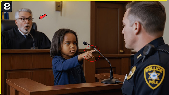 Little Black Girl Points at Police Officer in Court—What She Says Stuns Everyone