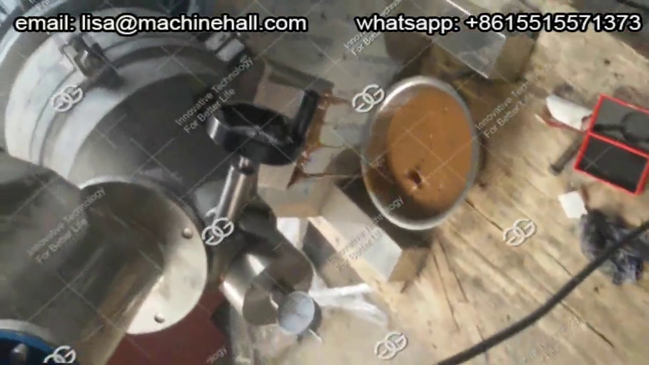 200 mesh Superfine Peanut Sesame Butter Grinder Machine For Sale