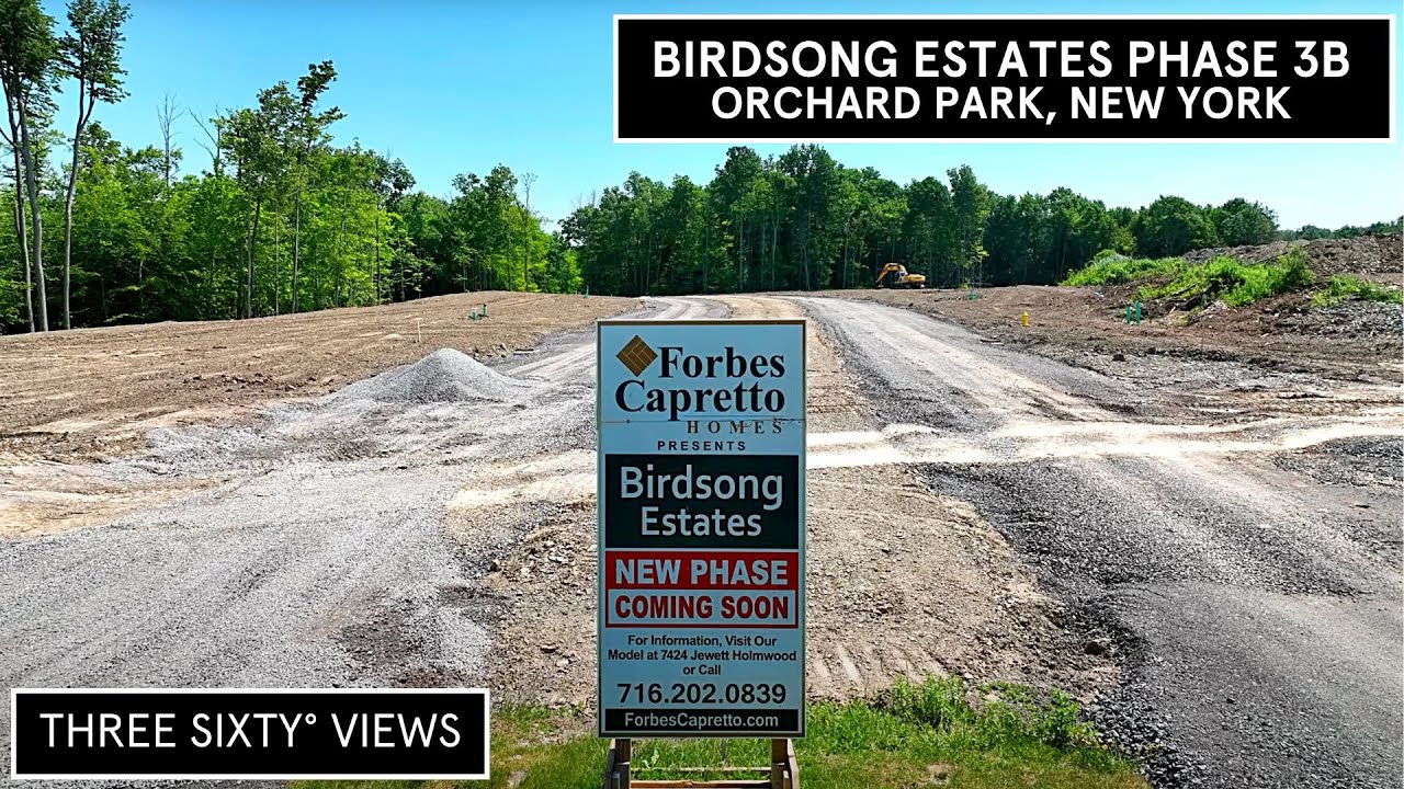 Birdsong Estates Phase 3B Orchard Park, NY 14127 YouTube