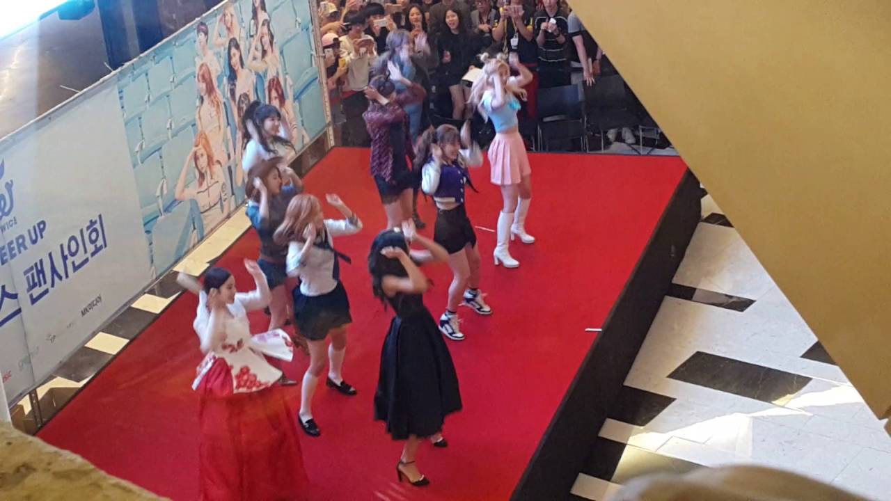 160514 트와이스 영등포 사인회 CHEER UP 직캠