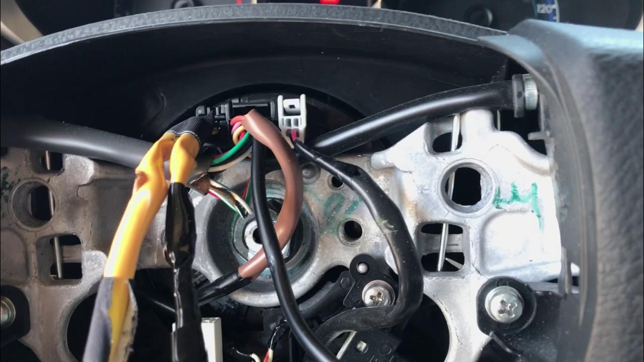 2015 Toyota Corolla steering wheel replacing - YouTube