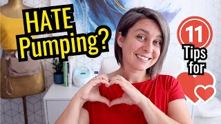 How to NOT HATE Pumping // 11 tips to make pumping suck less!