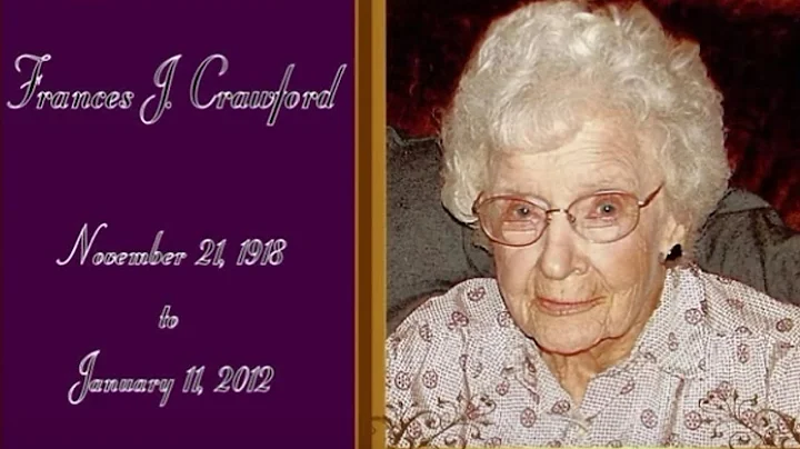 Frances Crawford's Family Tribute