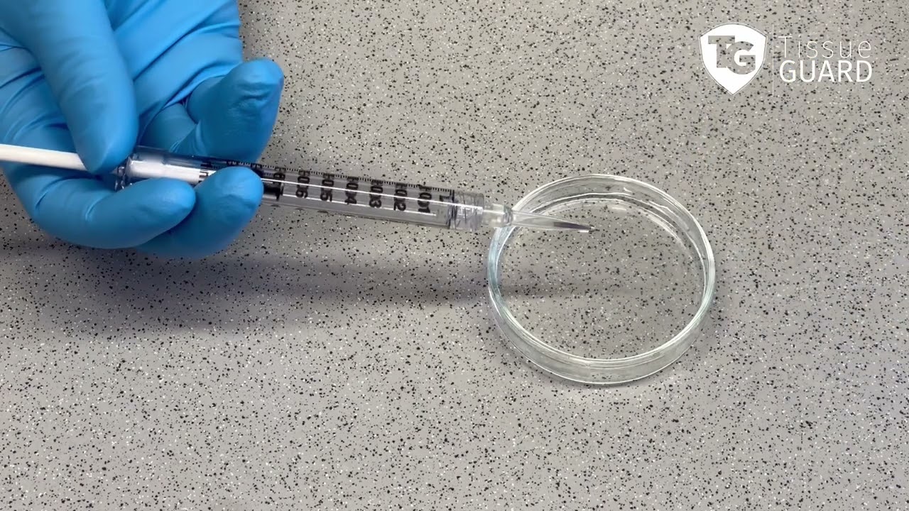 TissueGUARD DMEK/DSAEK Washing GUARD Handling