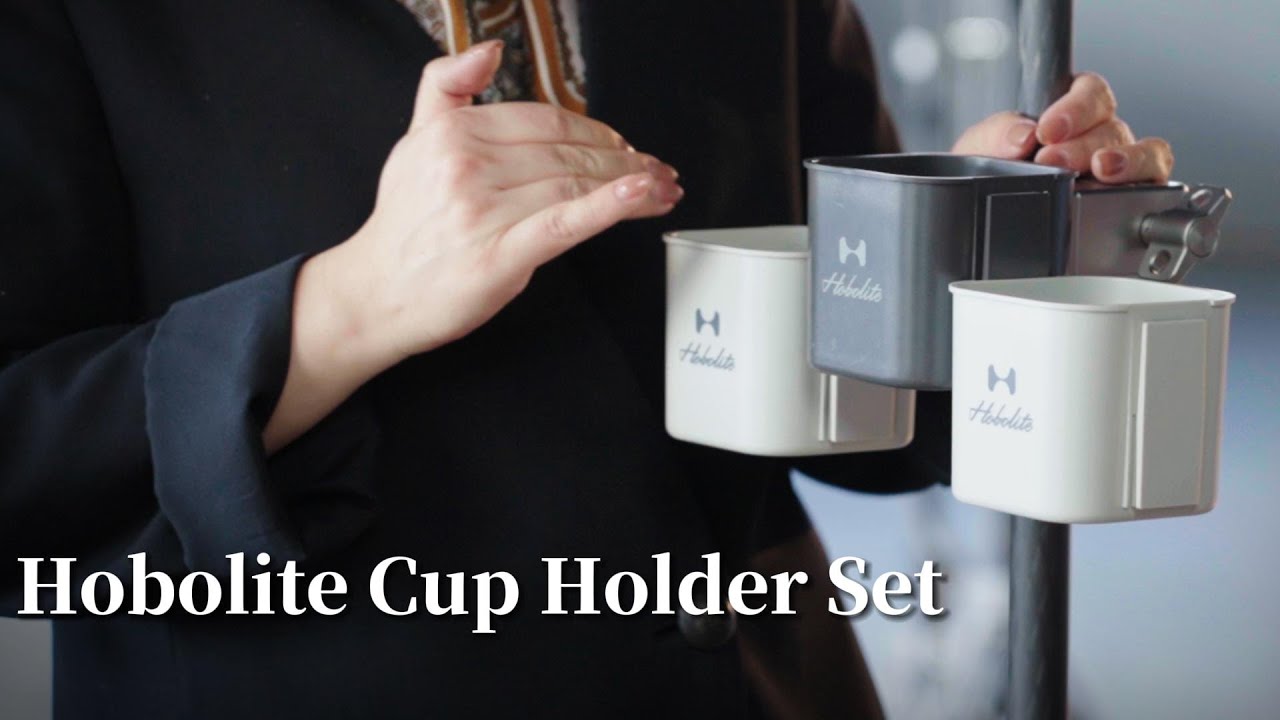 Hobolite Cup Holders - The Ultimate On-Set Organization Solution