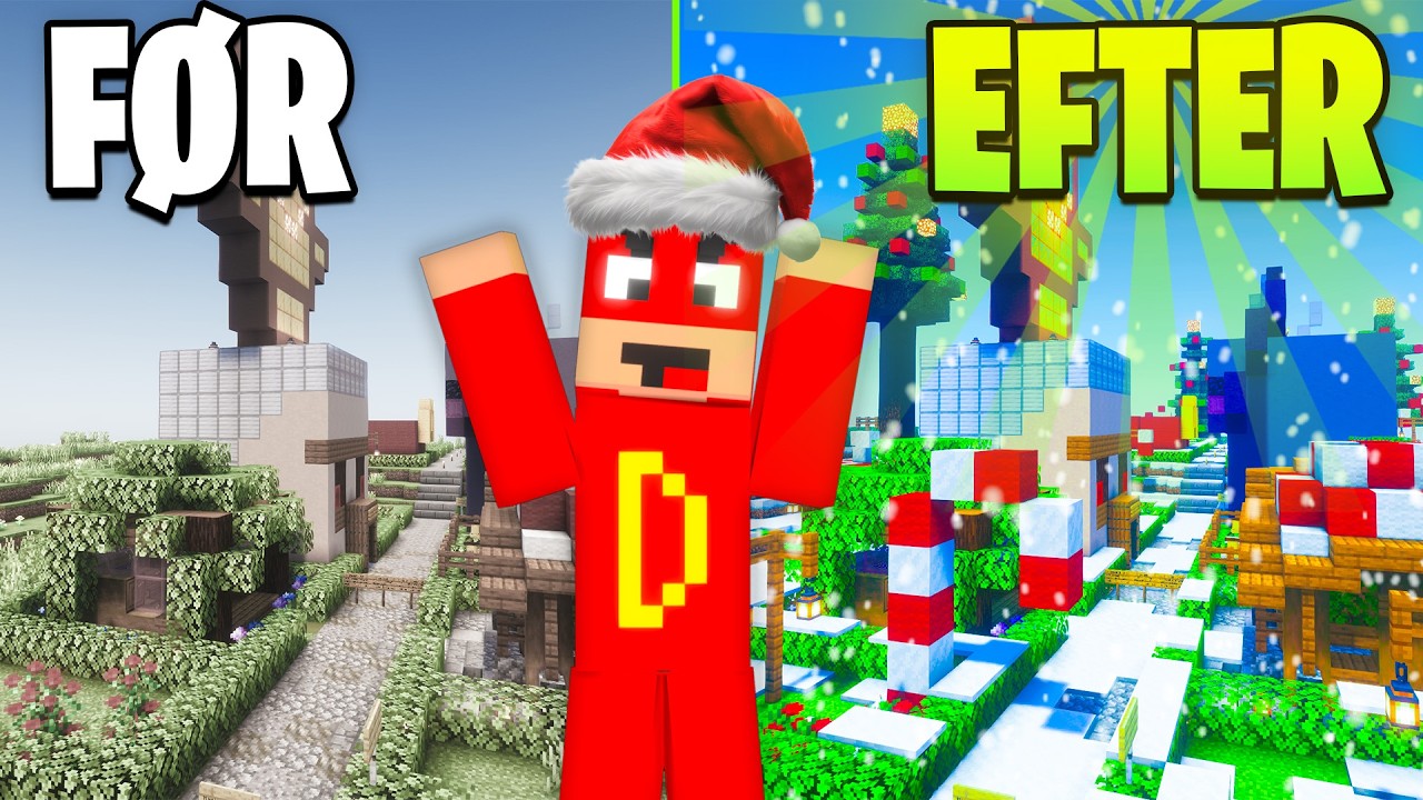 Jeg Pynter Op Til JUL! - Minecraft Prank Wars #3