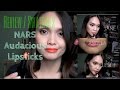 NARS Audacious Lipsticks Collection and Swatches