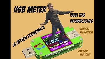RD UM24 - UM24C - USB METER - The voltage and current meter for repairs of USB devices.
