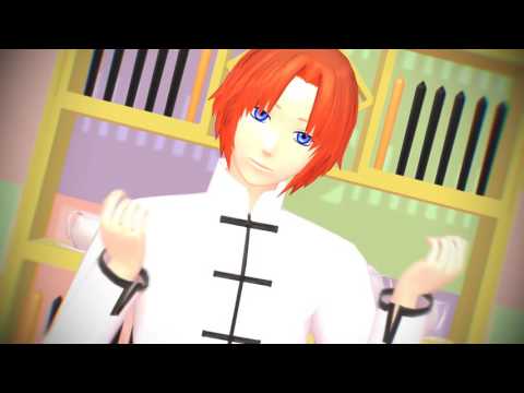 【MMD銀魂/Gintama】神威でCake【※ホラー・流血注意】