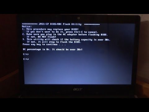 Video: Má Notebook Vlastní Baterii Pro BIOS