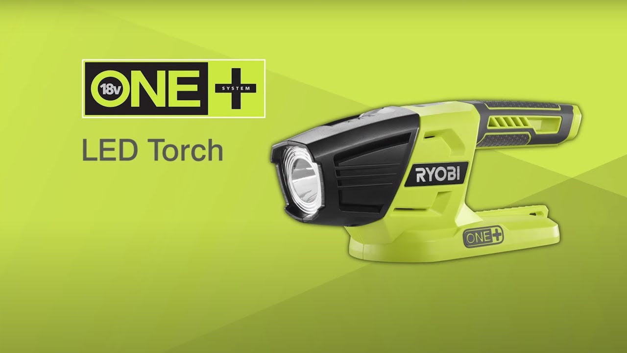 R18T-0 18V Cordless LED Torch Zero Tool Ryobi ONE 