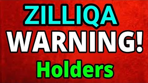 Zilliqa WARNING Signal || Zilliqa Price Prediction! Zil Today Update