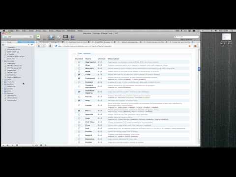 Modules Directory and CCK enable
