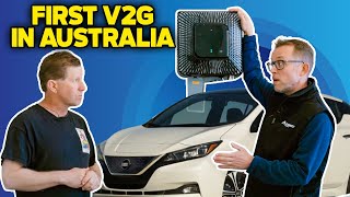 It's Now Legal To Use Your CAR To Power Your HOUSE! Australia's First BiDirectional EV Charger