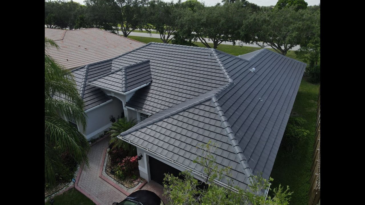 Plantation Roof Tile Pembroke Pines by Hibiscus Roofing LLC YouTube